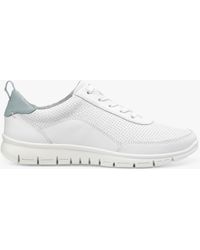 Hotter - Gravity Ii Lightweight Leather Trainers - Lyst