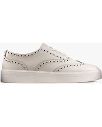 clarks high top trainers