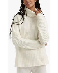Chinti & Parker - Ribbed Cashmere Roll-neck Jumper - Lyst