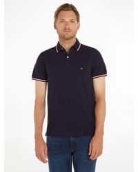 Tommy Hilfiger - Tipped Organic Cotton Slim Fit Polo Shirt - Lyst
