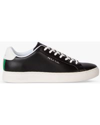 Paul Smith - Rex Tape Detail Low Top Leather Trainers - Lyst