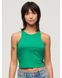 Superdry - Ruched Tank Top - Lyst