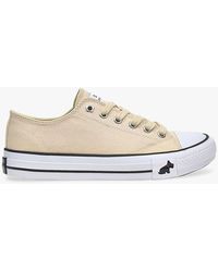 radley canvas trainers