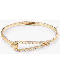 Uno De 50 - Prosperity Topaz Link Shaped Spring Bracelet - Lyst