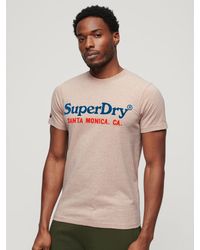 Superdry - Venue Duo Logo T-shirt - Lyst
