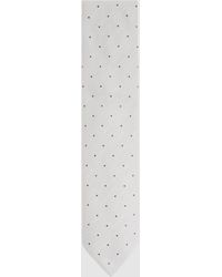 Reiss - Lorenzo Pin Dot Textured Silk Blend Tie - Lyst