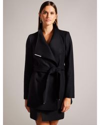 Ted Baker - Rosess Belted Wool And Cashmere Blend Coat - Lyst
