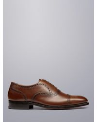 Charles Tyrwhitt - Leather Oxford Brogue Shoes - Lyst