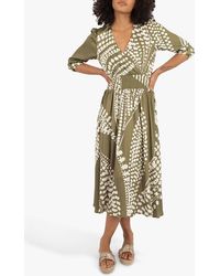 Traffic People - The Odes Maia Silk Blend Dress - Lyst