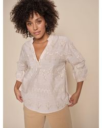 Mos Mosh - Nadine Embroidered Blouse - Lyst