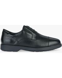 Geox - Spherica Ec11 Leather Oxford Shoes - Lyst