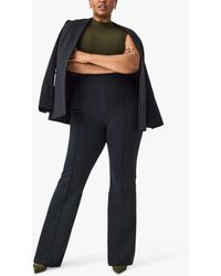 Spanx - The Perfect Pant Hi-rise Flared Trousers - Lyst