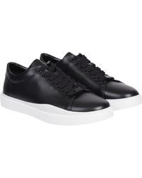 Calvin Klein - Lace Up Low Top Trainers - Lyst