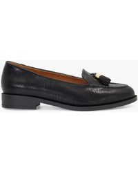 Dune - Wide Fit Global Leather Tassel Loafers - Lyst