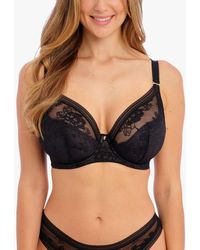 Fantasie - Fusion Lace Underwire Padded Plunge Bra - Lyst