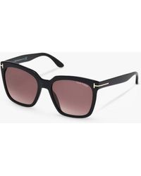 Tom Ford - Ft0502 Square Sunglasses - Lyst