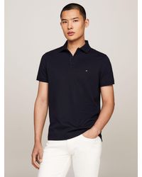 Tommy Hilfiger - Bubble Stitch Polo Top - Lyst