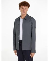 Calvin Klein - Modern Twill Overshirt - Lyst