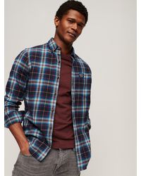 Superdry - Organic Cotton Long Sleeve Lumberjack Shirt - Lyst