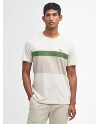 Barbour - Braeside Stripe T-shirt - Lyst