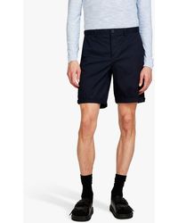 Sisley - Slim Fit Bermuda Shorts - Lyst