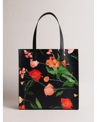 Ted Baker - Flircon Floral Print Large Icon Tote Bag - Lyst