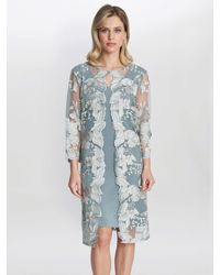 Gina Bacconi - Savoy Embroidered Lace Jacket And Dress - Lyst