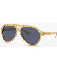 Dolce & Gabbana - Dg4452 Aviator Sunglasses - Lyst