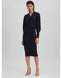 Reiss - Sally Wool And Cashmere Jumper Dress - Lyst