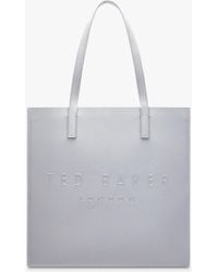 Ted Baker - Icon Leather Tote Bag - Lyst