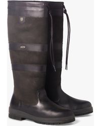 Dubarry - Galway Leather Knee Boots - Lyst