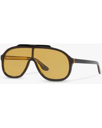 Gucci - GG1038S S Pilot Sunglasses - Lyst