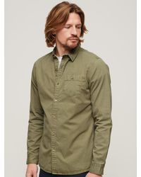 Superdry - The Merchant Store Cotton Long Sleeve Shirt - Lyst