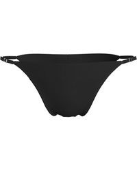 Calvin Klein - Buckle Side Bikini Bottoms - Lyst