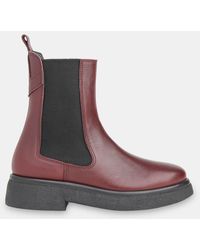 Whistles - Aelin Leather Chelsea Boots - Lyst