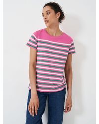 Crew - Breton Stripe T-shirt - Lyst