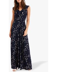 coast aggie scuba maxi dress