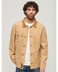 Superdry - Merchant Store Cotton Work Jacket - Lyst