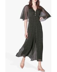 lk bennett gold jumpsuit