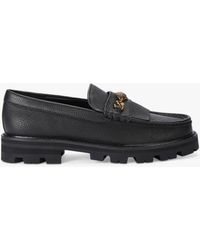 Kurt Geiger - Carnaby Leather Chunky Loafers - Lyst