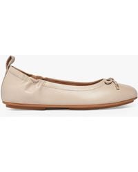 Fitflop - Allegro Bow Leather Pumps - Lyst