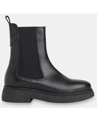 Whistles - Aelin Leather Chelsea Boots - Lyst
