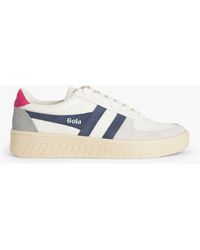 Gola - Grandslam Leather Trainers - Lyst