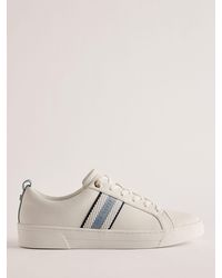 Ted Baker - Baily Webbing Logo Trainers - Lyst