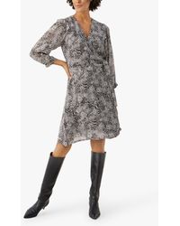 Part Two - Trine Relaxed Fit 3/4 Sleeve Mini Dress - Lyst