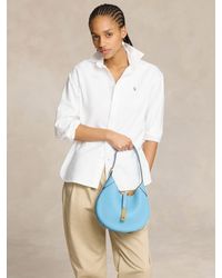 Ralph Lauren - Polo Id Small Leather Shoulder Bag - Lyst
