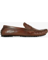 KG by Kurt Geiger - Rocky Leather Loafers - Lyst