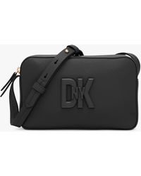 DKNY - Seventh Avenue Leather Camera Cross Body Bag - Lyst