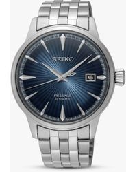 Seiko - Srpb41j1 Presage Automatic Date Bracelet Strap Watch - Lyst