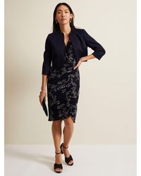 Phase Eight - Remi Floral Mesh Dress - Lyst